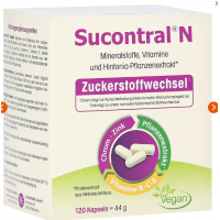 德国Sucontral 降糖维生素胶囊， 120粒